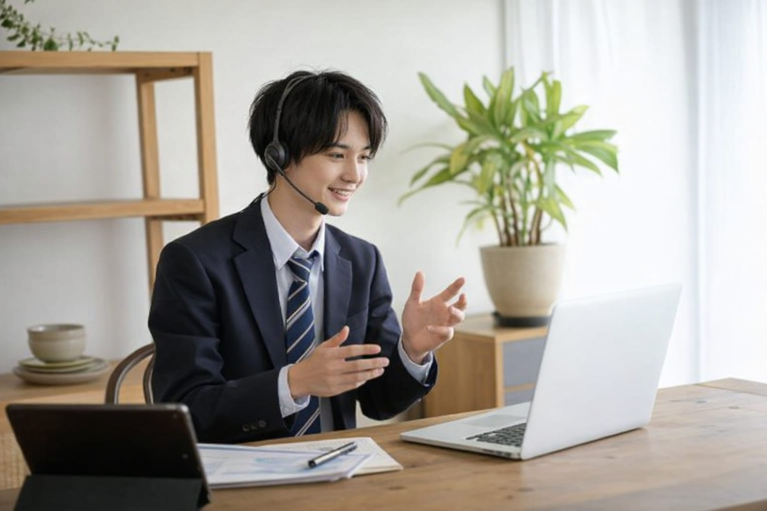 音読採点機能